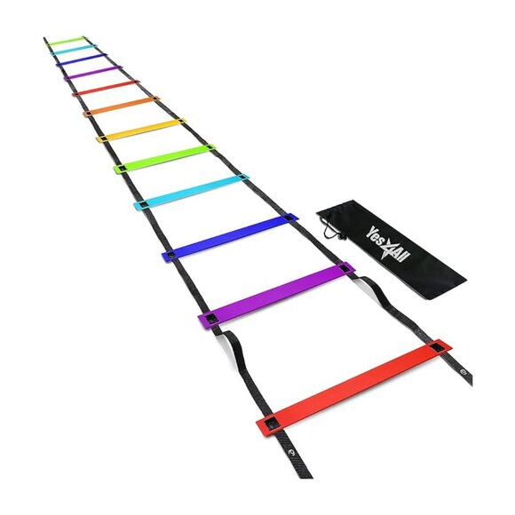 Agility Ladder, Speed Training Sports Equipment, Adjustable Football Ladder - Picture 1 of 7